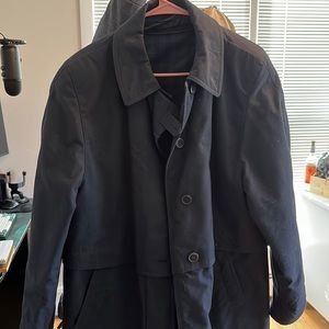 Kärner navy two in one coat